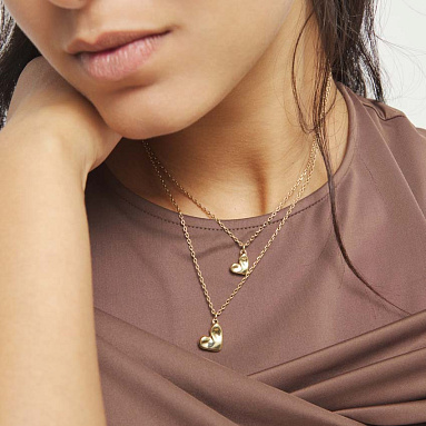 Купить Ожерелье Ритмы Beat, с золотом - Фото 7