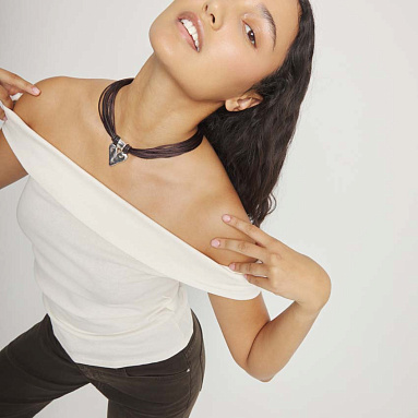 Купить Колье Пути Beat, с серебром - Фото 7