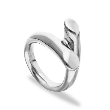 Купить Кольцо Ветвь ROOTS, с серебром - Фото 5