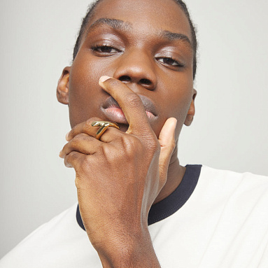 Купить Кольцо Ветвь ROOTS, с золотом - Фото 8