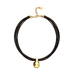 UNOde50 Колье Пути Gravity, с золотом, COL2046MARORO0U