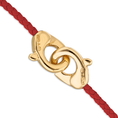 Купить Браслет Ser Inseparable, красный, с золотом - Фото 8