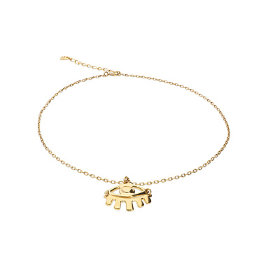 Купить Ожерелье глаз Ser Intuitiva, с золотом - Фото 7